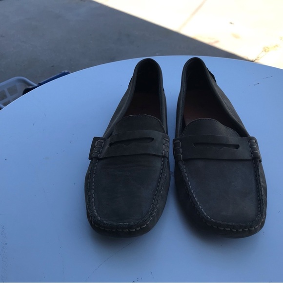 Charleston Shoe Co. Suede Loafers Tradd Olive Suede - Picture 2 of 8